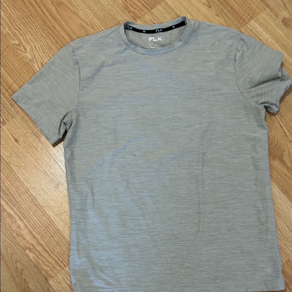 FLX Gray Men's Athletic shirt M